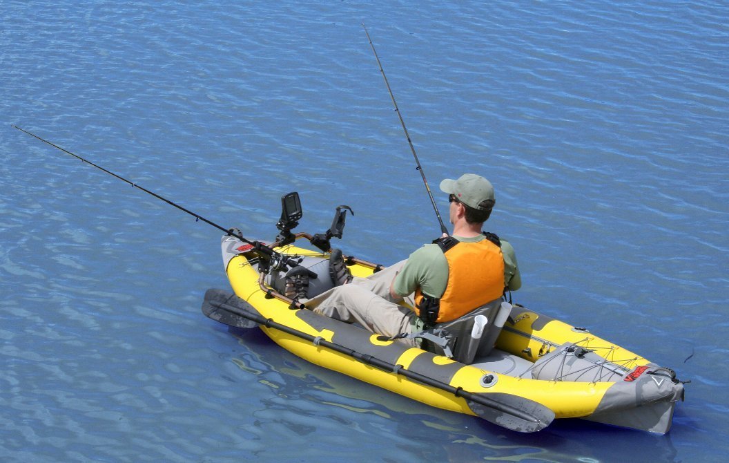 Thuyền Kayak bơm hơi câu cá